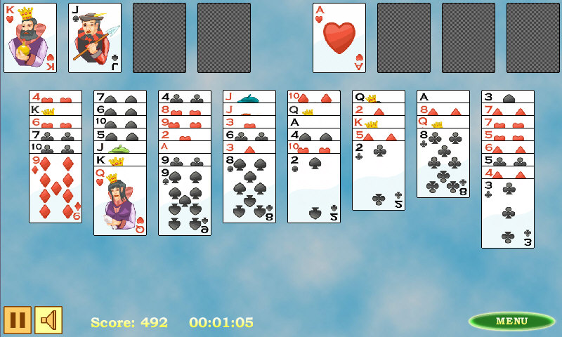 Free Cell Solitaire - screenshot 2